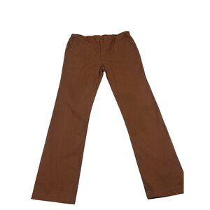 MTailor Men’s Brown Chino Casual Pants Size 36x 30